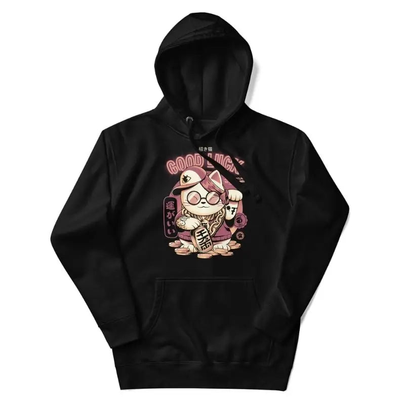 Felpa giapponese Maneki Neko - S