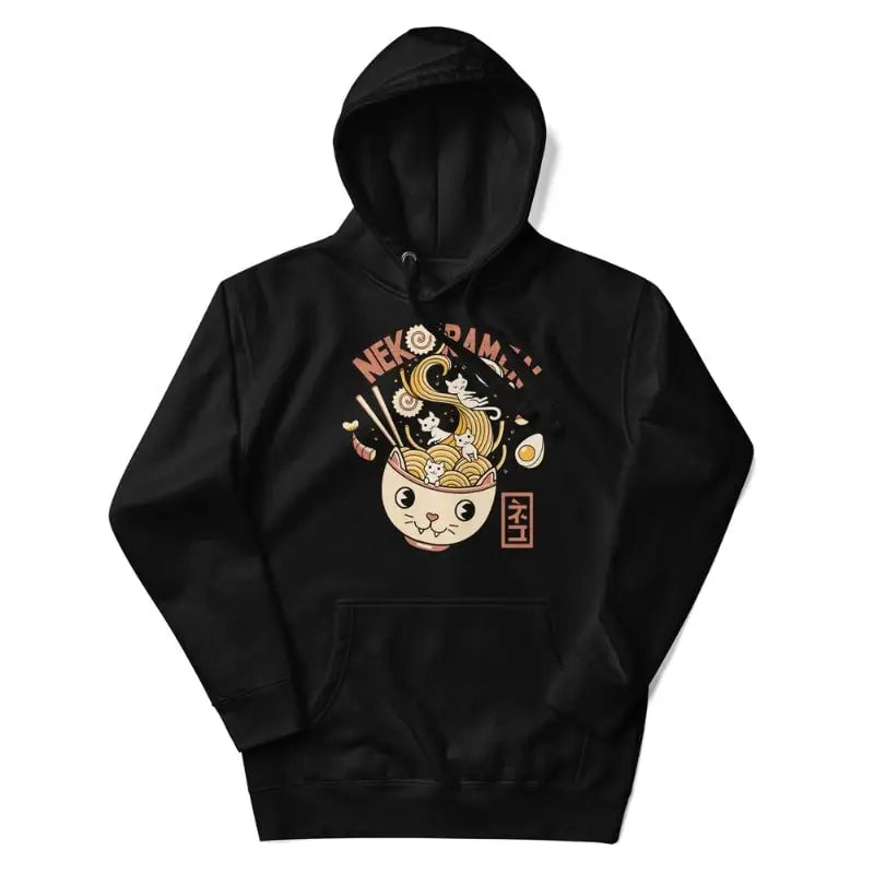 Felpa giapponese Neko Ramen - S