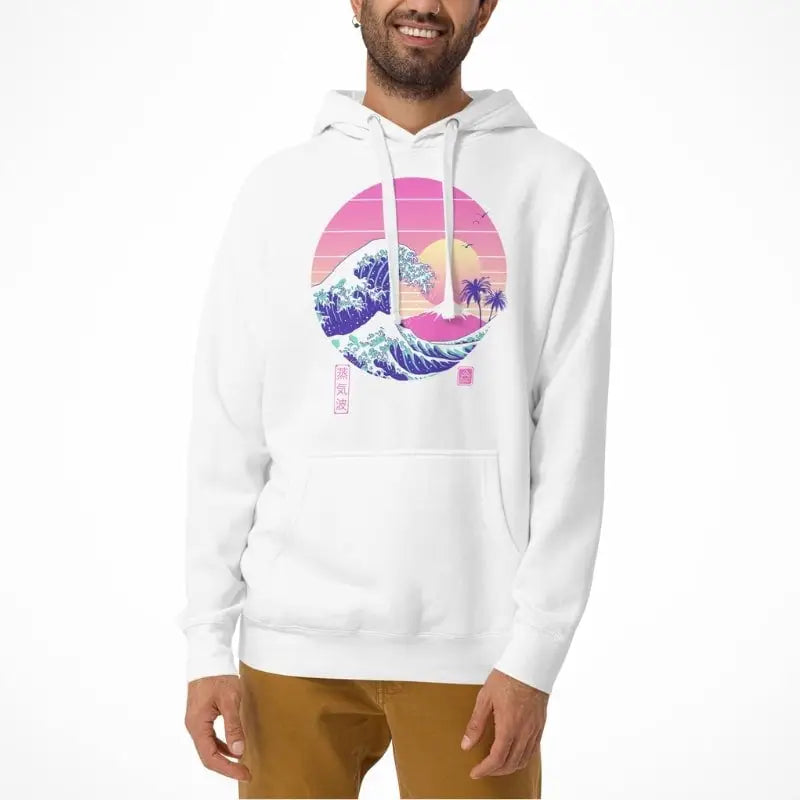 Felpa giapponese The Great Vapor Wave