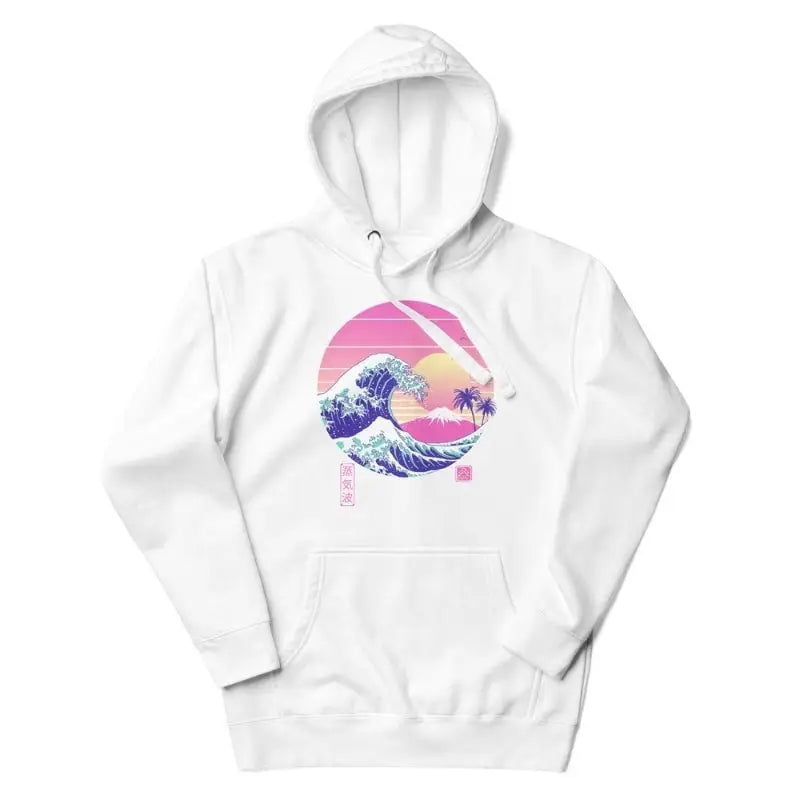 Felpa giapponese The Great Vapor Wave - S