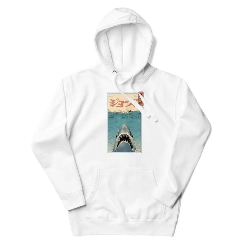 Felpa Japanese Ukiyo-e Shark Attack - S