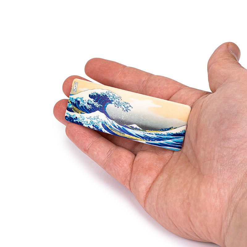 Fermaglio per Capelli Giapponese - Grande Onda di Kanagawa