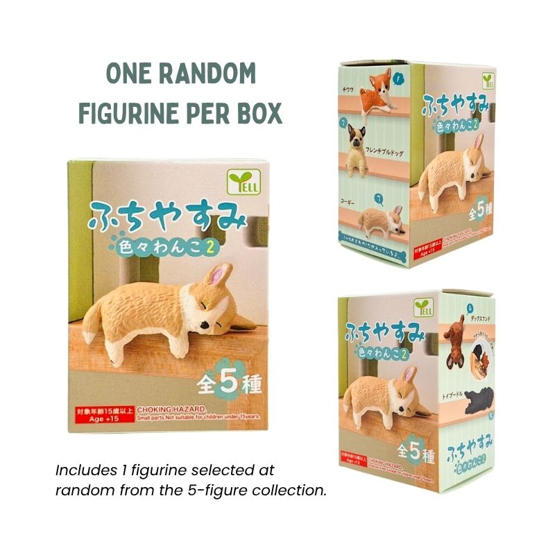 Figurina Kawaii del cane Gachapon