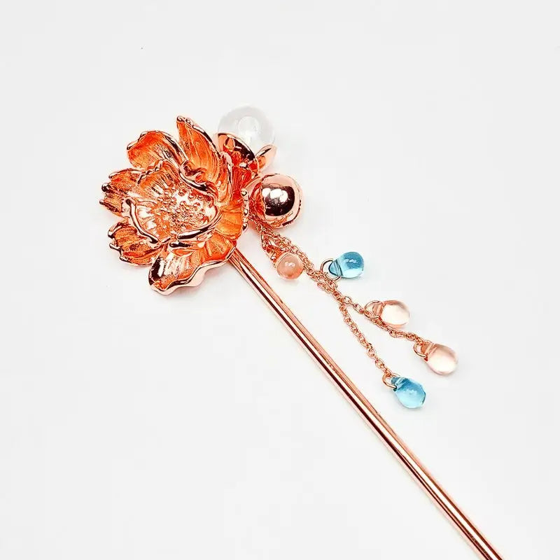 Fiore di peonia Kanzashi