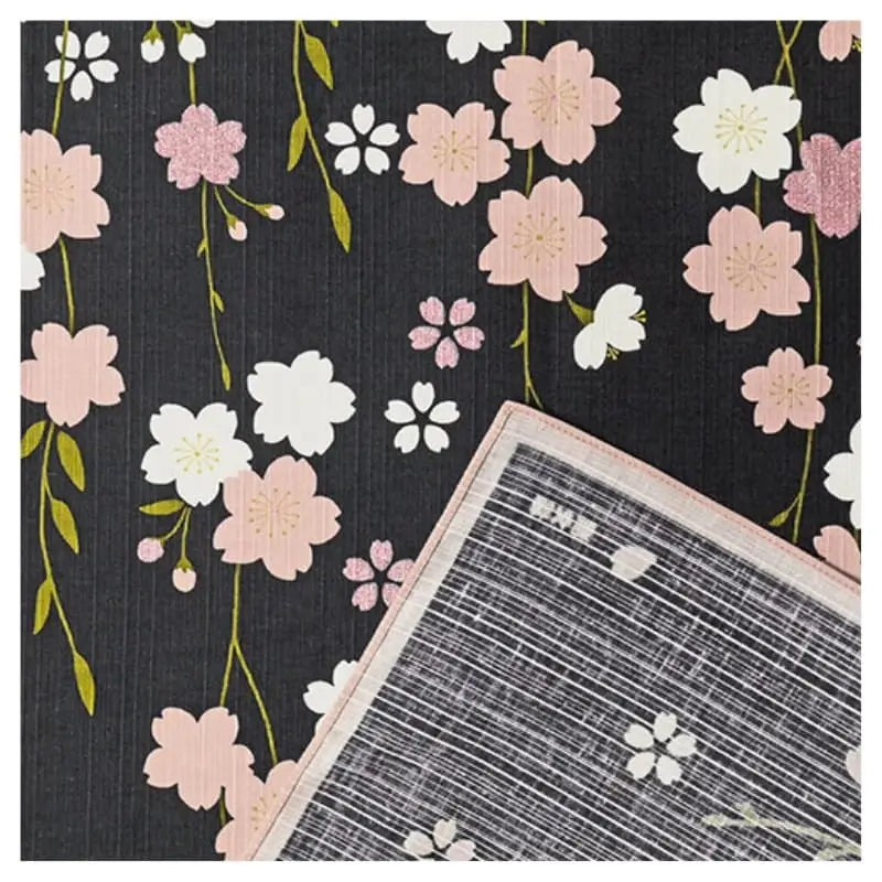 Furoshiki giapponese Sakura by Night - 90x90 cm - 90cm x 90cm