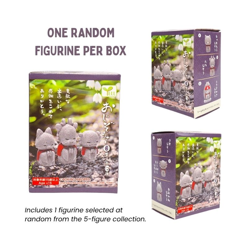 Gachapon Figura Jizô Kawaii Statuetta