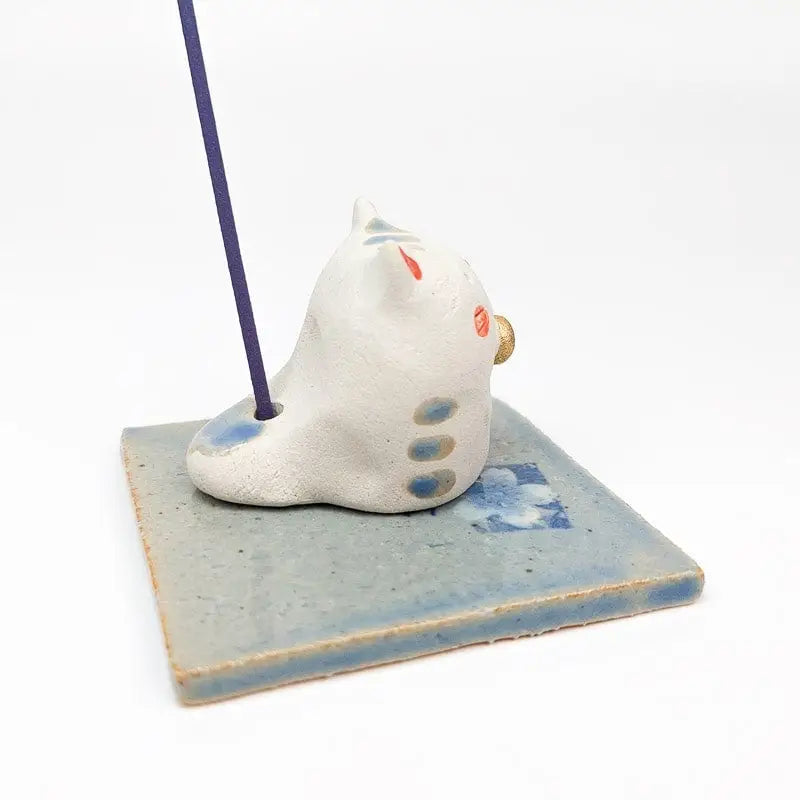 Gatto giapponese porta-incenso