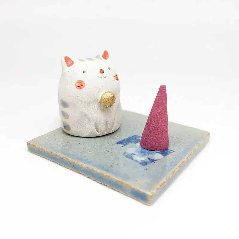 Gatto giapponese porta-incenso