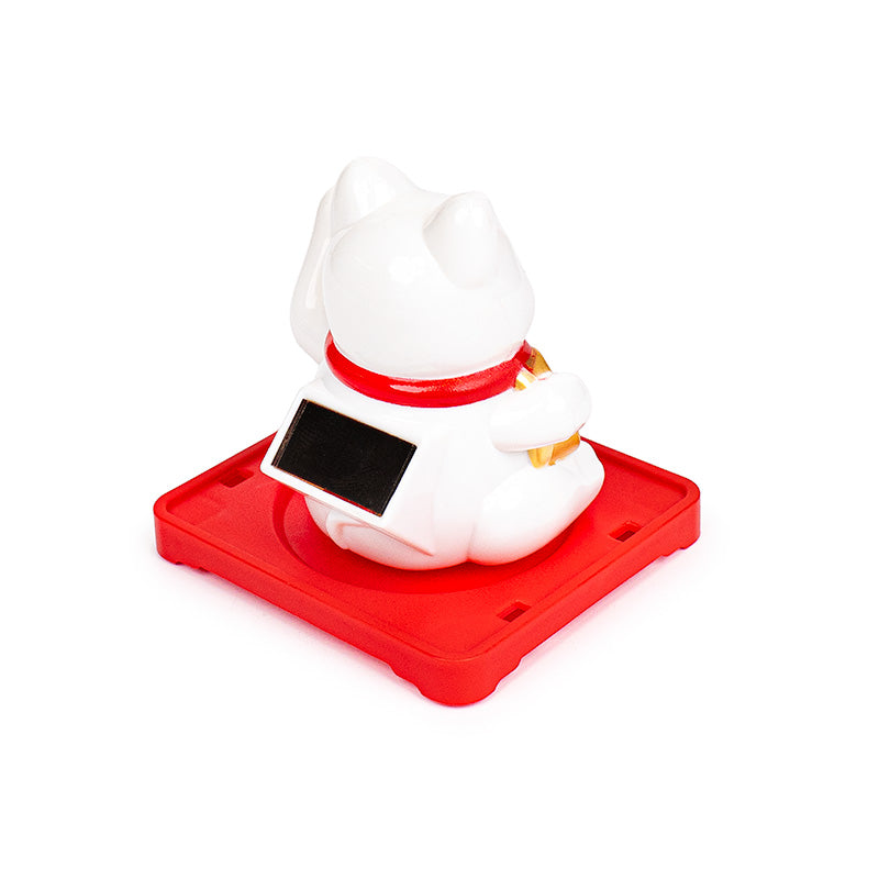 Gatto Maneki Neko Solare Articolato - Daruma