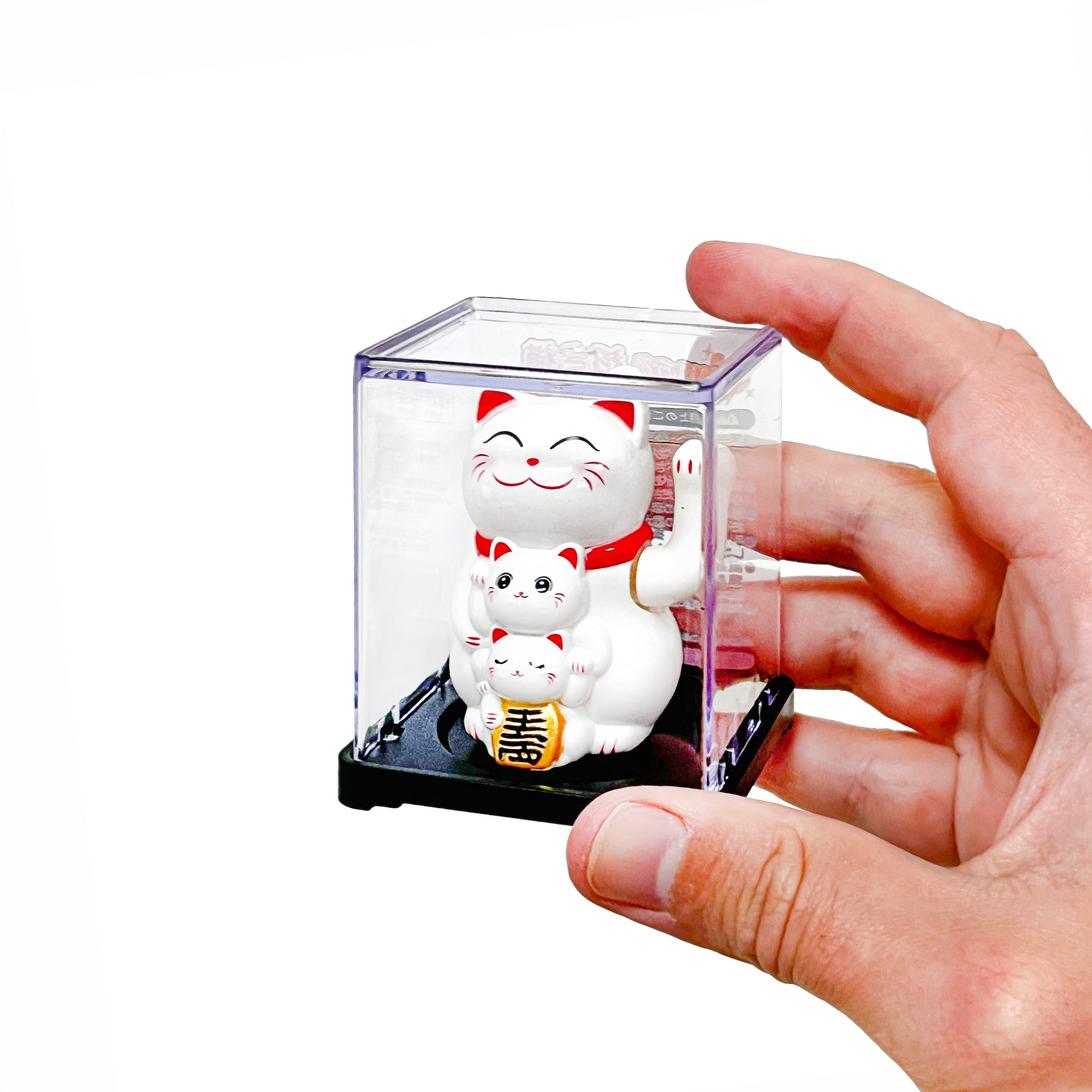 Gatto Maneki Neko Solare Articolato - Famiglia