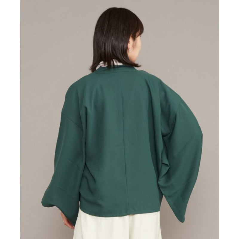 Giacca Kimono Donna Verde