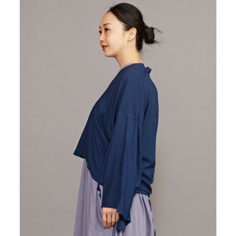 Giacca kimono fluida da donna