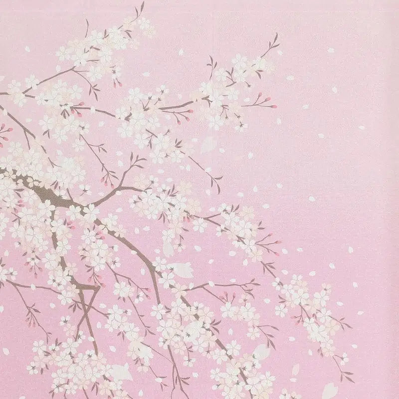 Sakura Usagi Japanese Noren - 85 x 150 cm