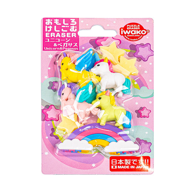 Gomma da cancellare Iwako Japanese Unicorn & Pegasus