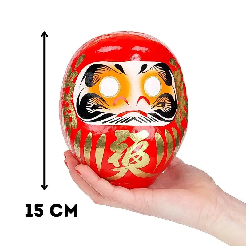 Daruma rosso grande - 15 cm