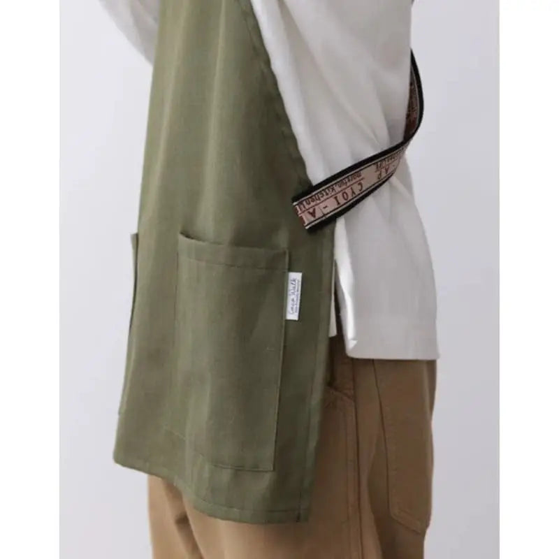 Grembiule giapponese corto Khaki