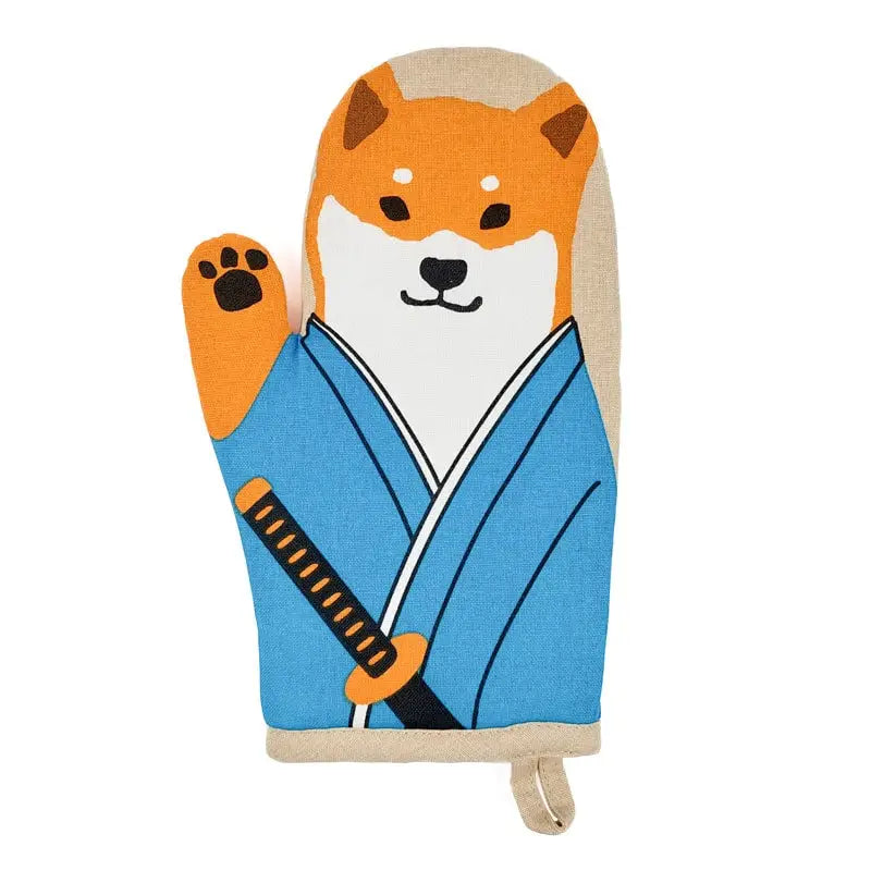 Guanto da cucina Shiba Samurai