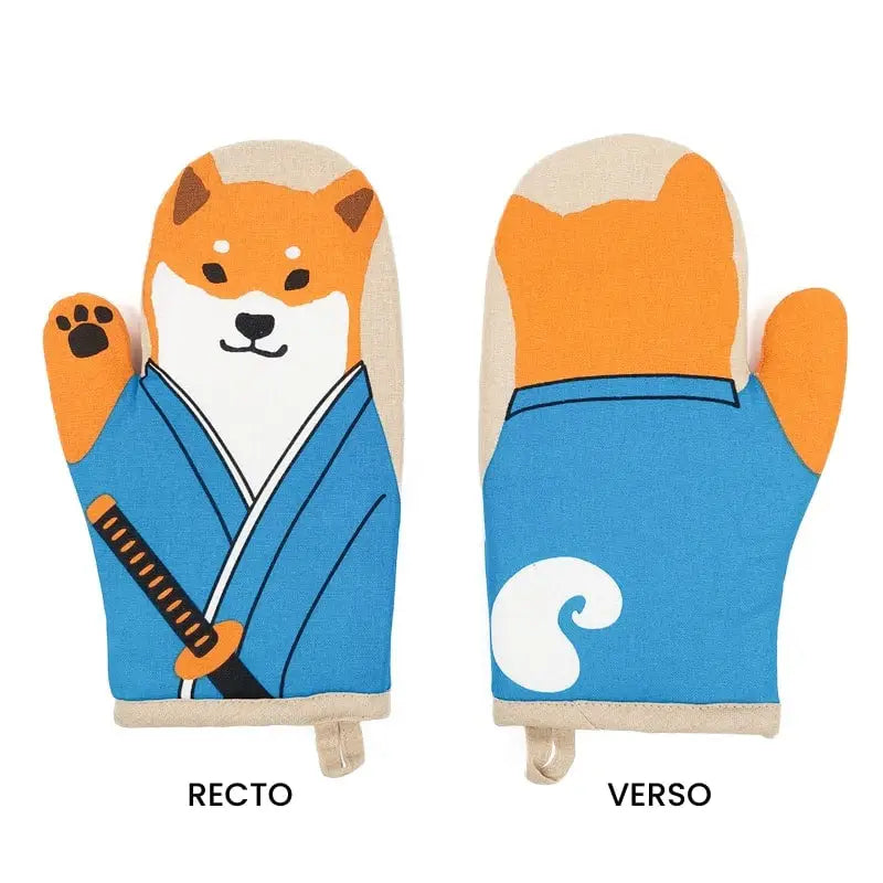 Guanto da cucina Shiba Samurai