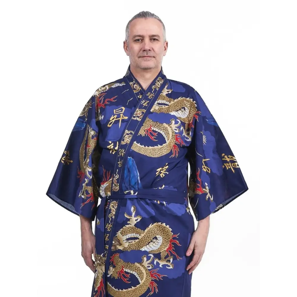 Happi Kimono Dragon da uomo - Taglia unica