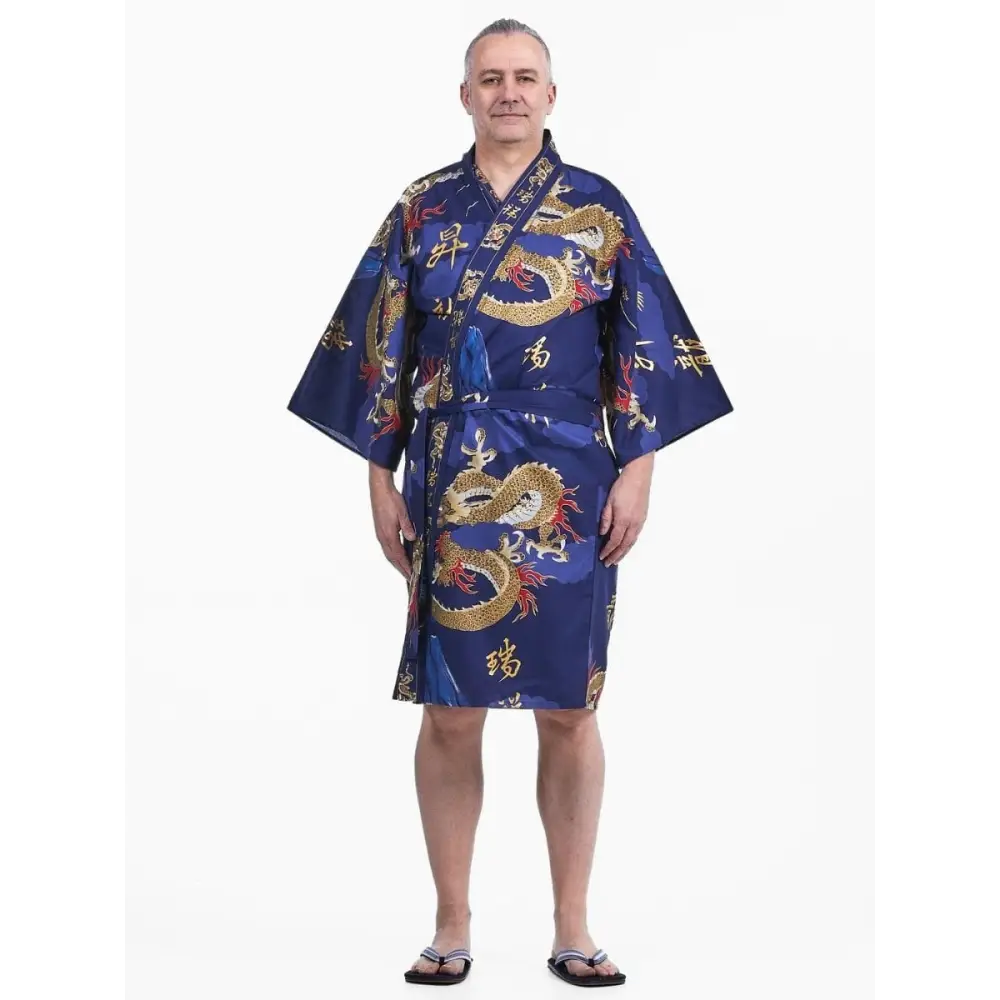 Happi Kimono Dragon da uomo - Taglia unica