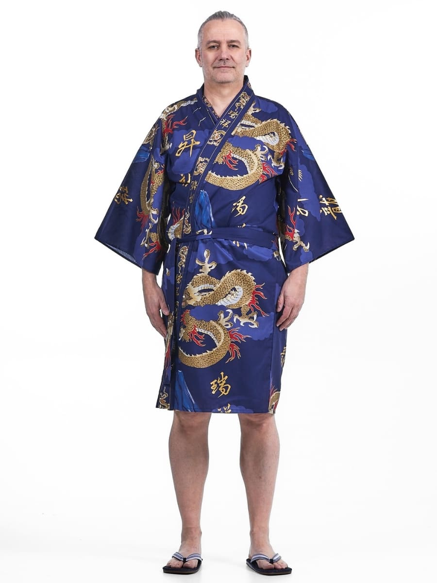 Happi Man - Kimono del drago - Taglia unica