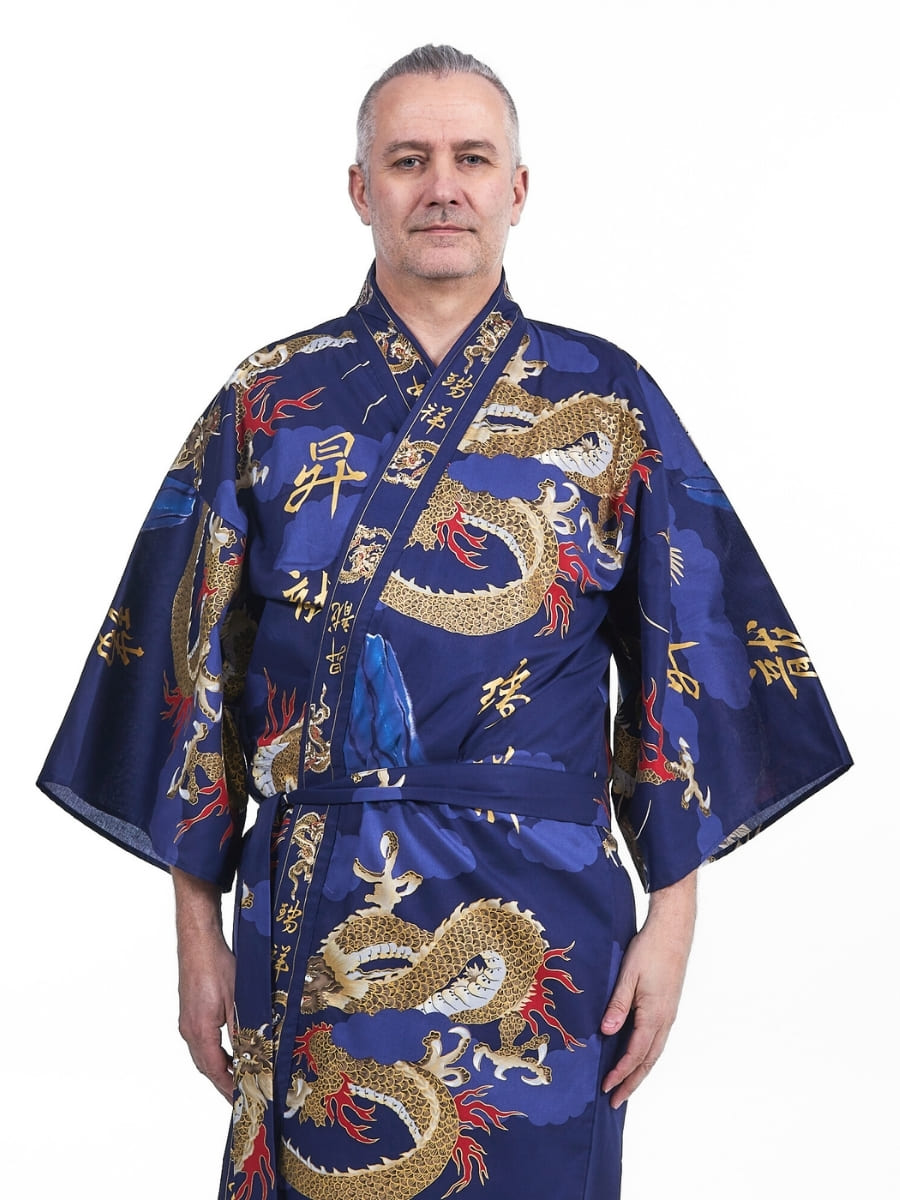 Happi Man - Kimono del drago - Taglia unica