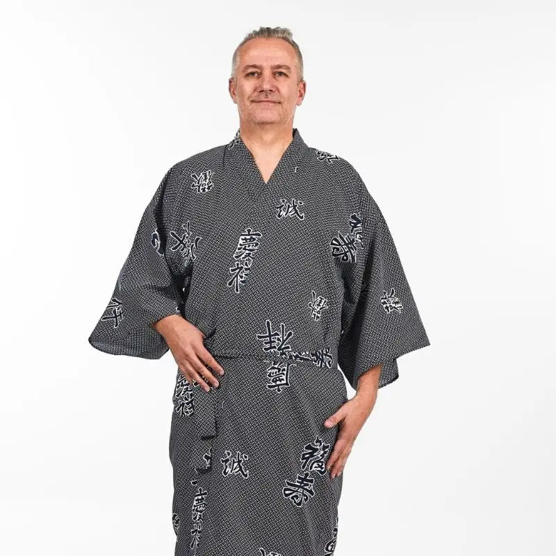 Happi Kimono Yorokobi Uomo - Taglia unica