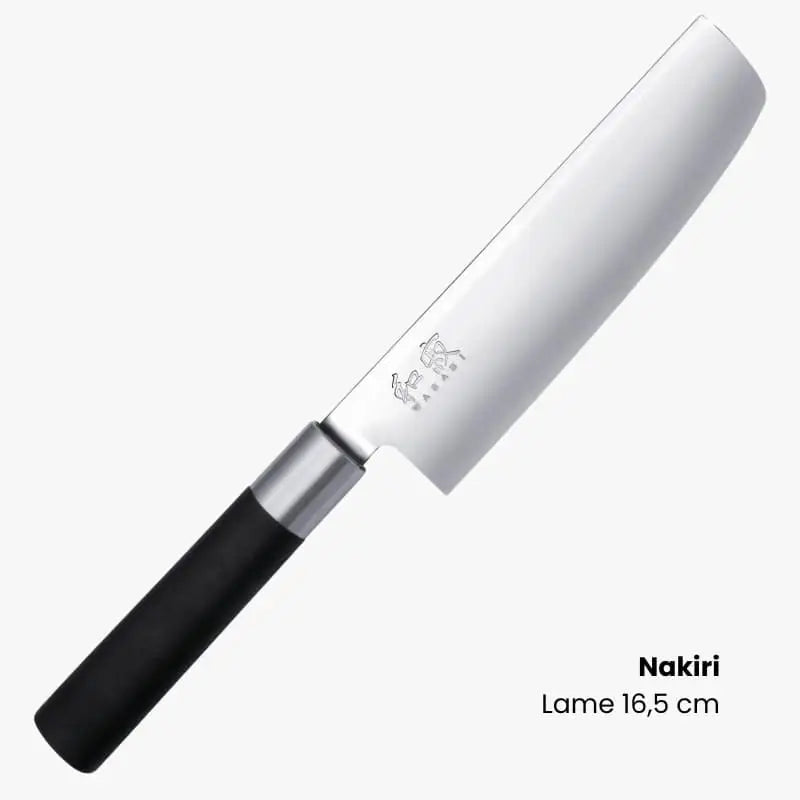 KAI Wasabi Nero 5 Custodia per coltelli giapponesi