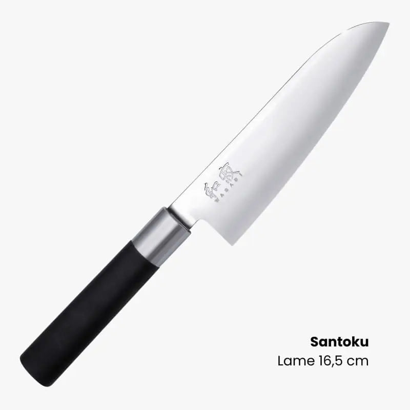 KAI Wasabi Nero 5 Custodia per coltelli giapponesi