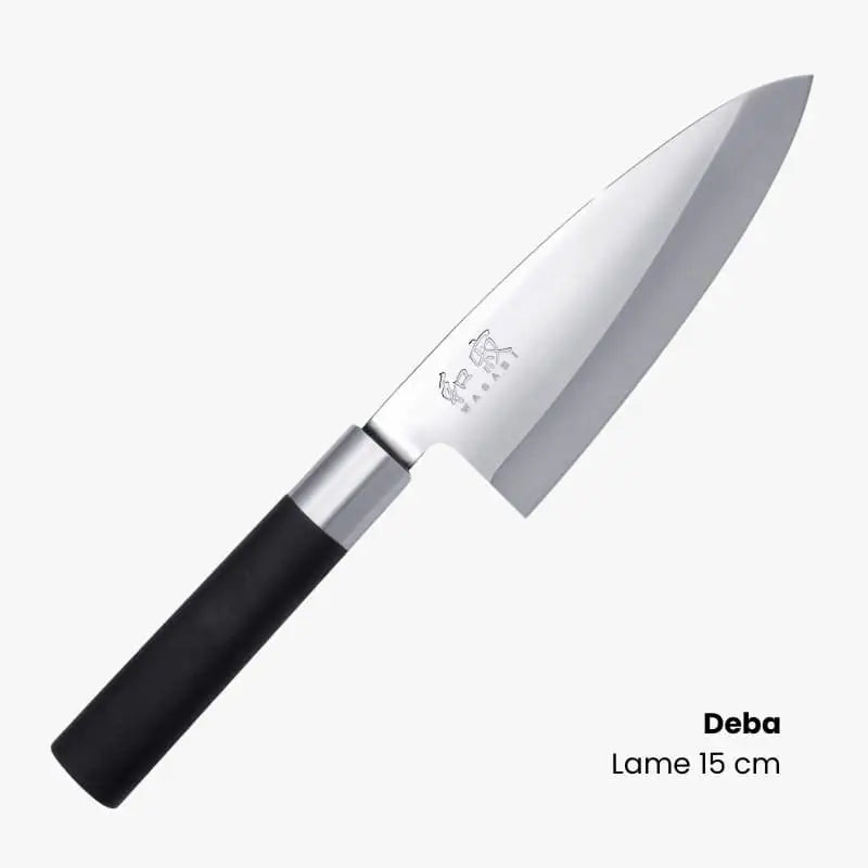 KAI Wasabi Nero 5 Custodia per coltelli giapponesi