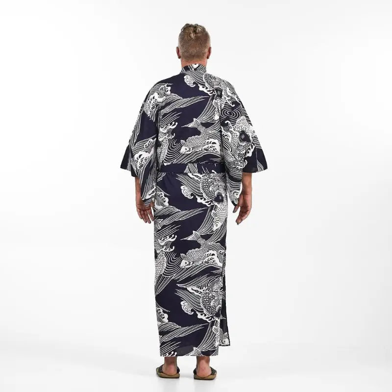 Kimono da uomo Carpe Koï Yukata