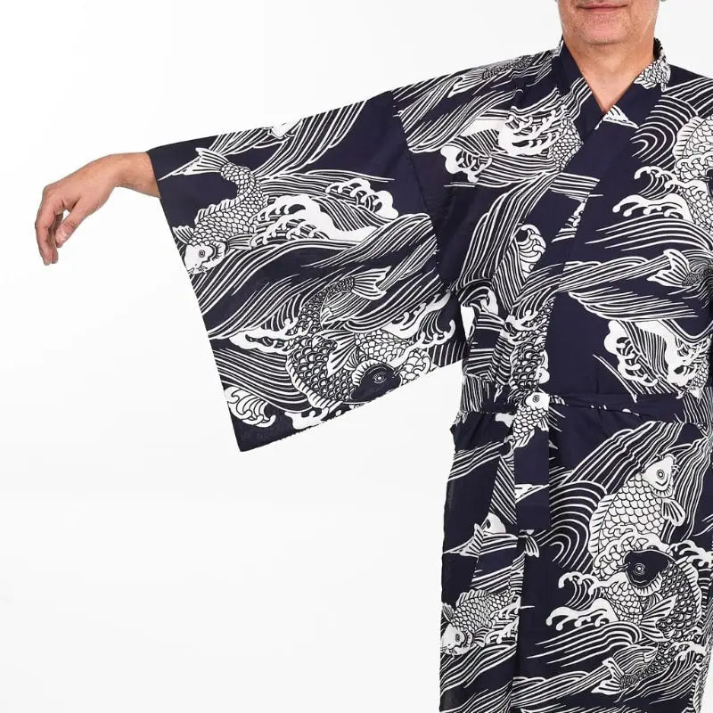Kimono da uomo Carpe Koï Yukata