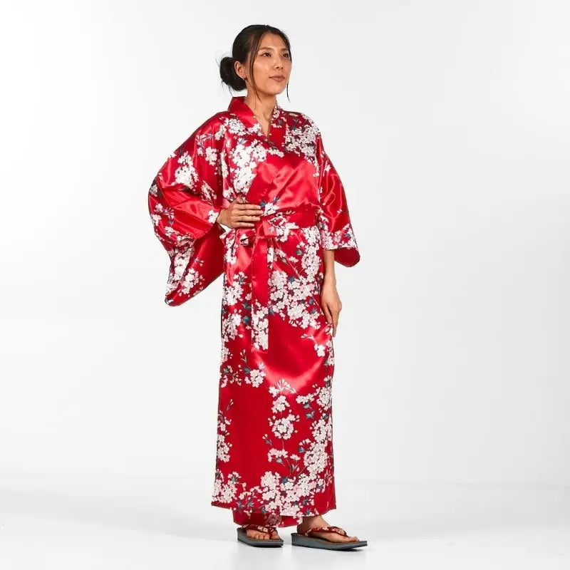 Kimono giapponese da donna Cherry Blossom - Taglia unica