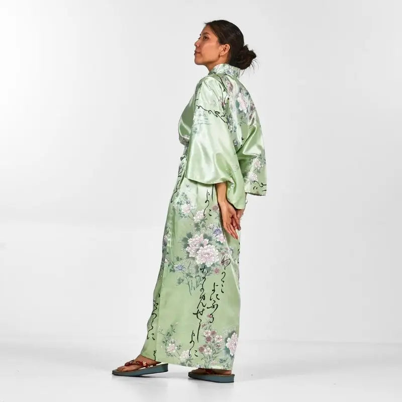 Kimono giapponese Shi to Hana da donna - Taglia unica