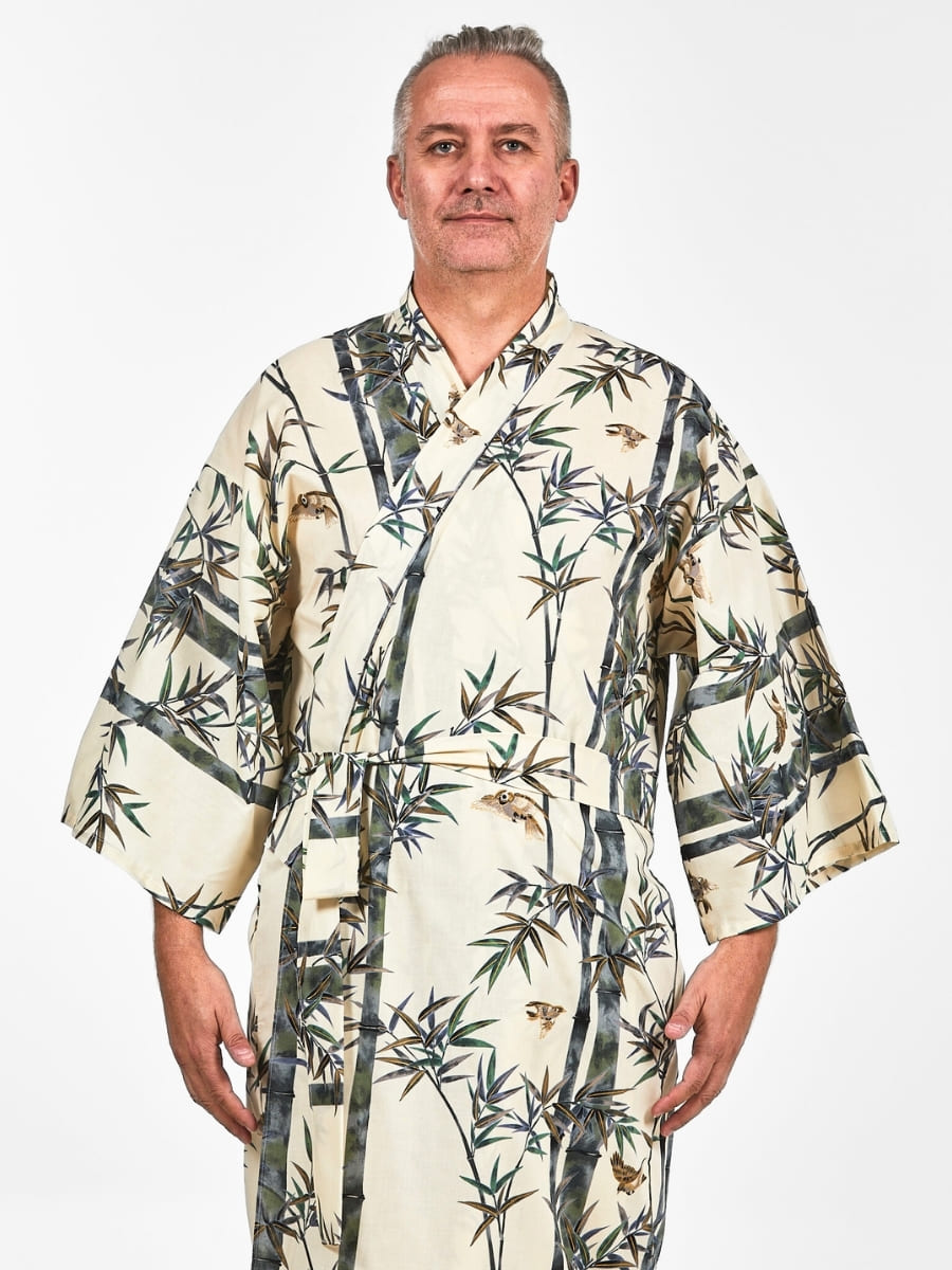 Kimono Giapponese Da Uomo - Bambù - Taglia unica
