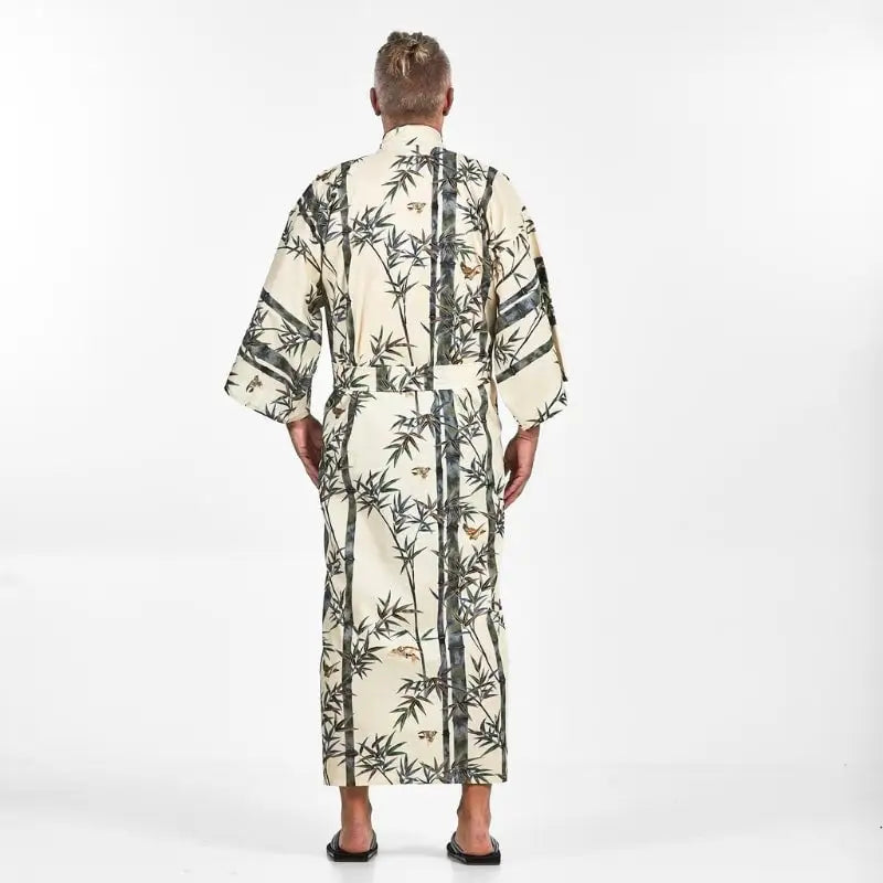Kimono giapponese da uomo in bambù - Taglia unica