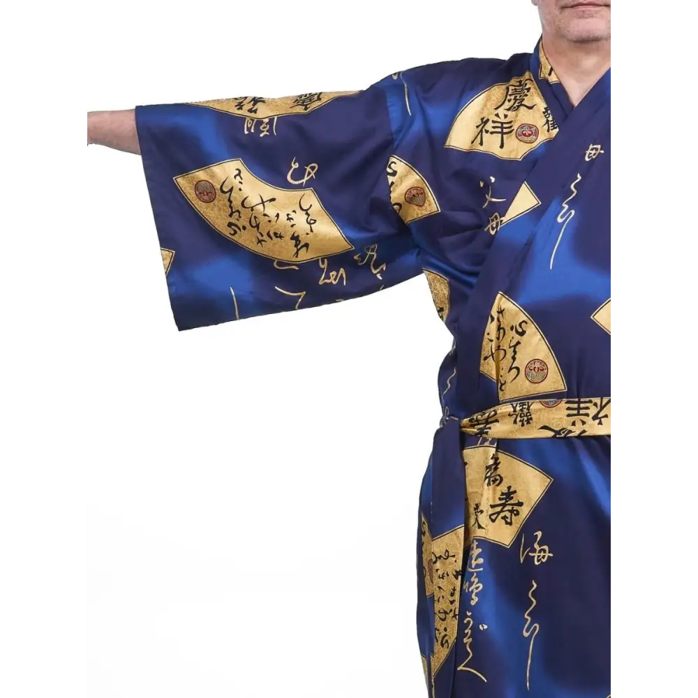 Kimono giapponese da uomo Sensu Gold - Taglia unica
