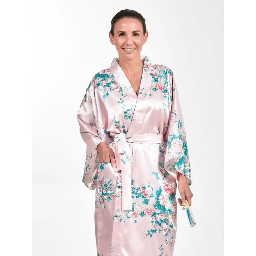 Kimono Happi Peony & Iris Donna - Taglia unica
