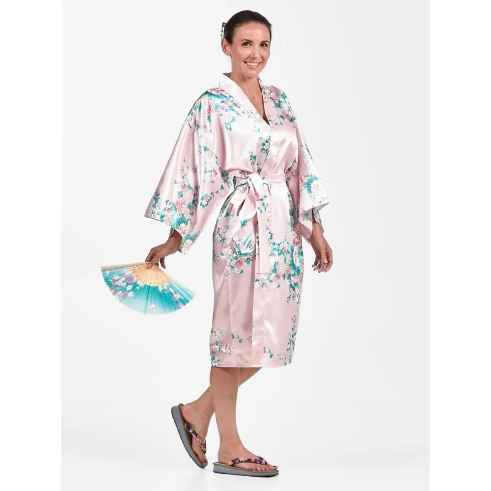 Kimono Happi Peony & Iris Donna - Taglia unica