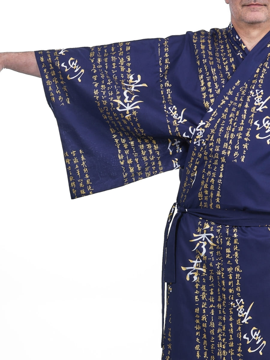 Kimono Kanji Yukata da uomo