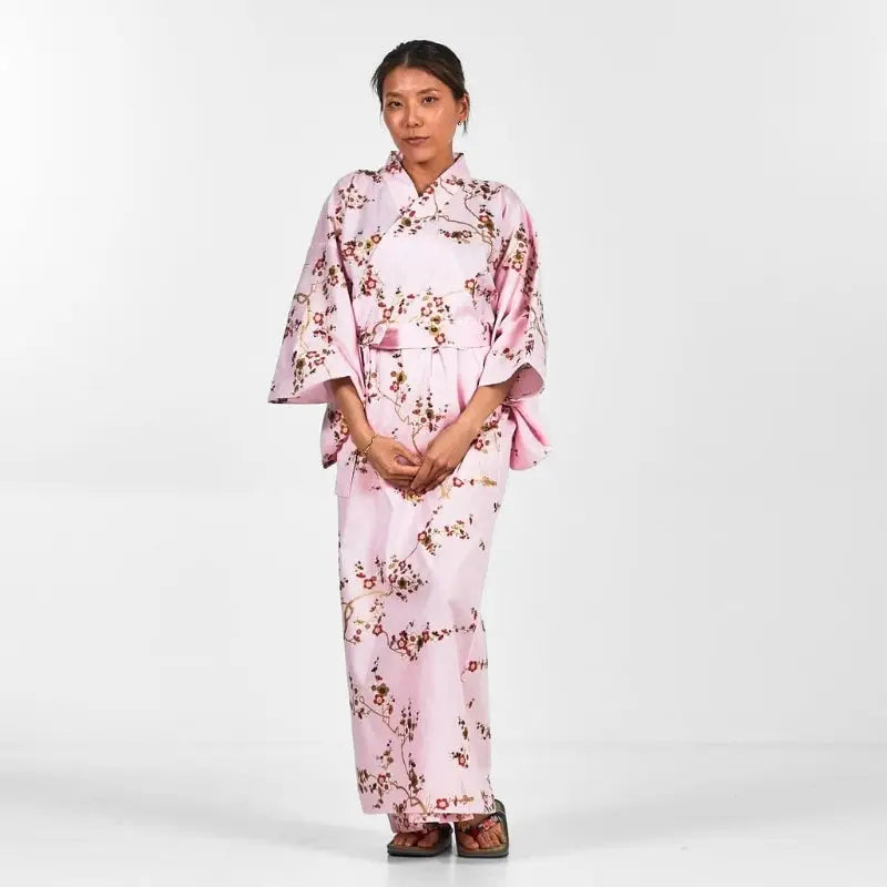 Kimono Yukata da donna Ōgonbai - M