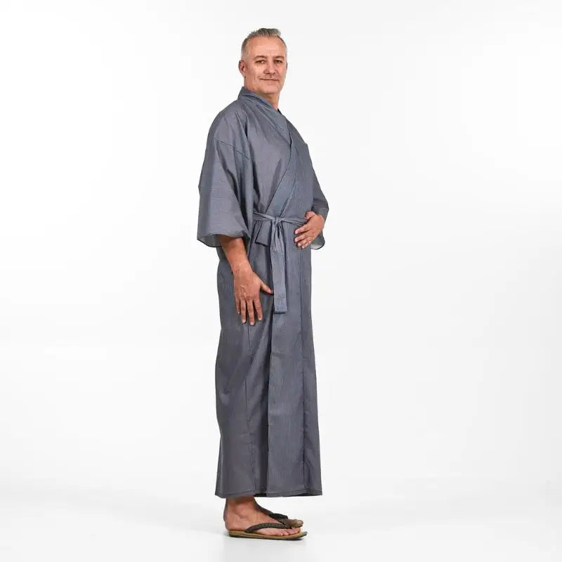 Kimono Yukata da uomo a righe