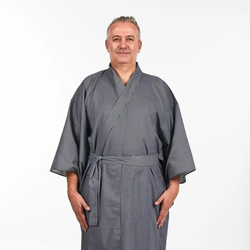 Kimono Yukata da uomo a righe