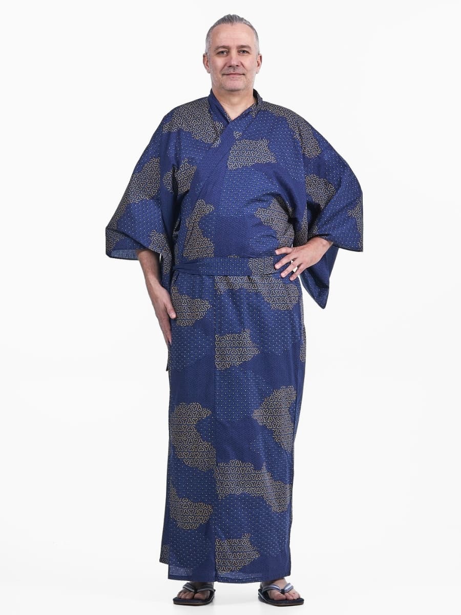 Kimono Yukata da uomo di Kumo
