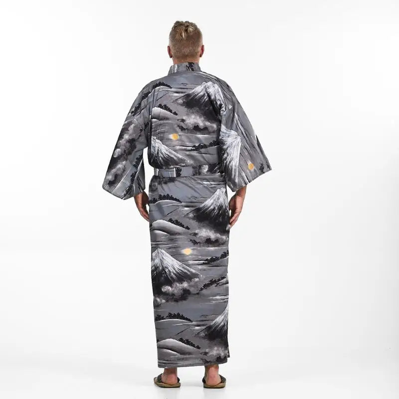 Kimono Yukata da uomo Monte Fuji