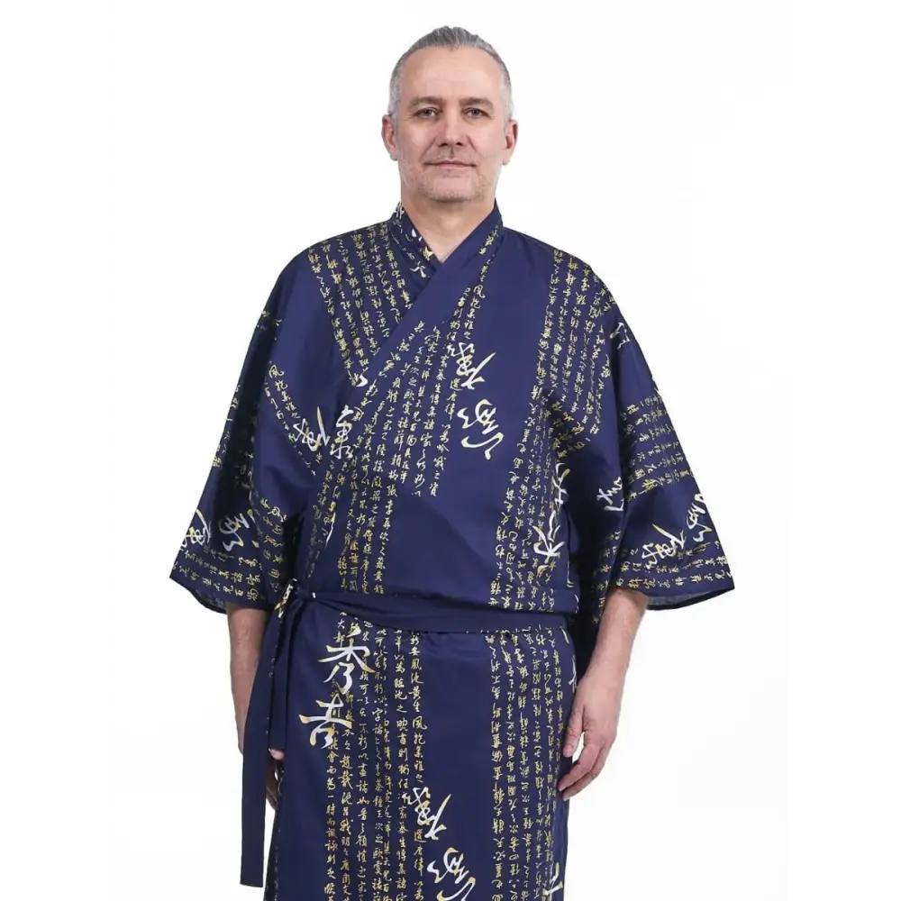 Kimono Kanji Yukata da uomo