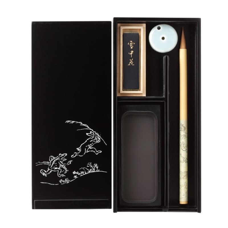 Kit di calligrafia giapponese Chōjū-giga