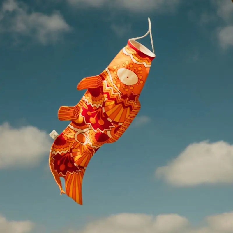 Koinobori Arancione Retrò (S)