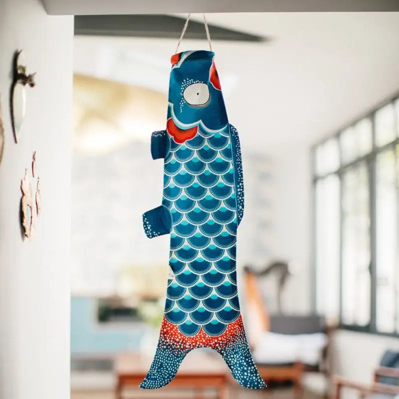 Koinobori Blu tradizionale (S)