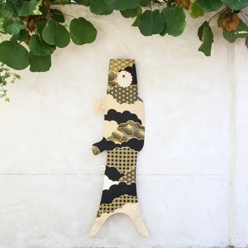 Koinobori Patchwork nero (M)